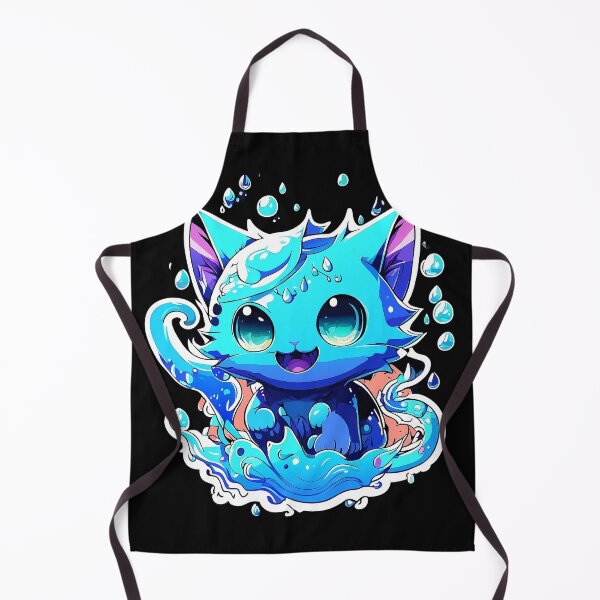 Item preview, Cat Slime Art (Blue Ver.)- Whimsical Feline Playtime with Colorful Slime Creations! designed and sold by Watchara Aekcheen.