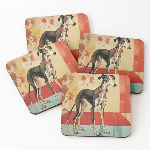 Item preview, Greyhounds Wall Art, Greyhound Dog Prints, Home Office Art designed and sold by ShaneUFO.