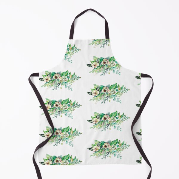 Item preview, Watercolor Bright Flowers with Leaves designed and sold by colorfulglee.