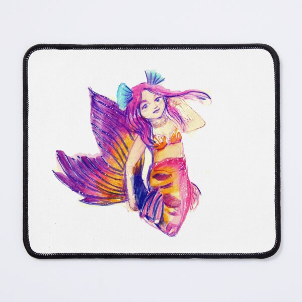 Item preview, mermaid sketch 3 designed and sold by leschevechettes.