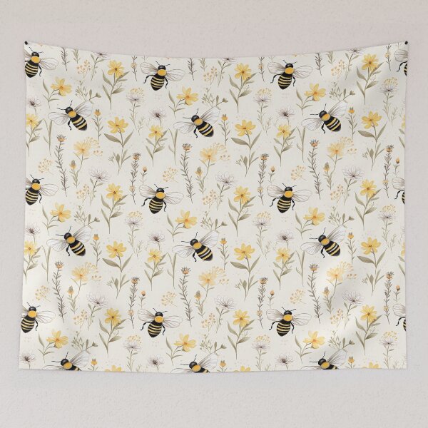 Artikelvorschau, Bienenmuster entworfen und verkauft von tropicaltee.