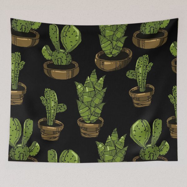 Item preview, Cactus on black designed and sold by orsinha.