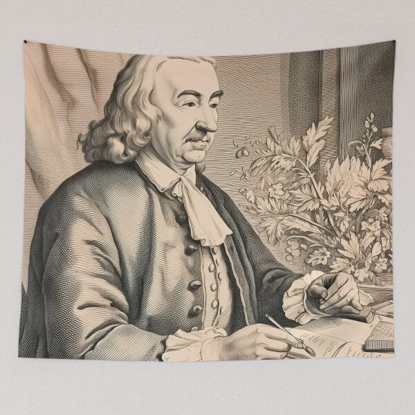 Item preview, Carl Linnaeus scientist designed and sold by ComicsFactory.