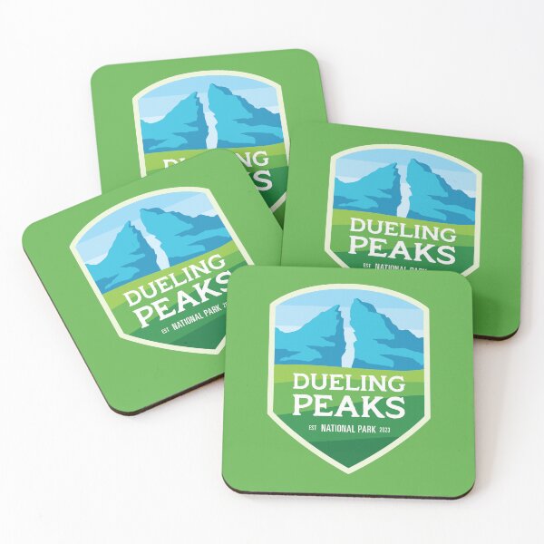 Item preview, Dueling Peaks National Park designed and sold by greermiceli.