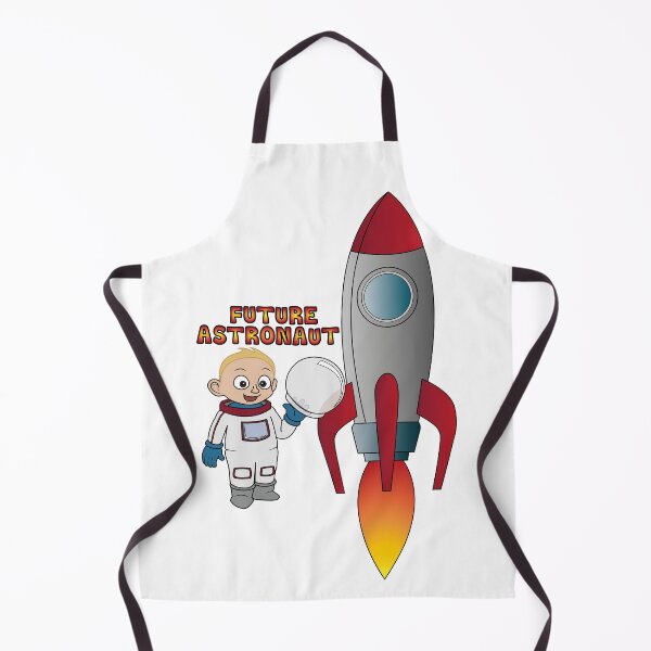 Item preview, 'Future Astronaut' with Rocket (Blonde Boy) designed and sold by ThingsByNin.