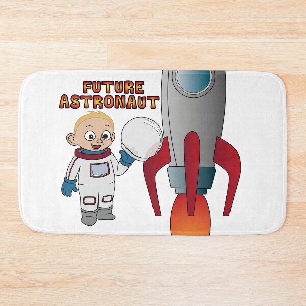 Item preview, 'Future Astronaut' with Rocket (Blonde Boy) designed and sold by ThingsByNin.