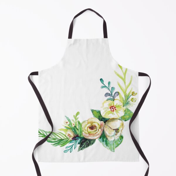 Item preview, Watercolor Bright Flowers with Leaves designed and sold by colorfulglee.