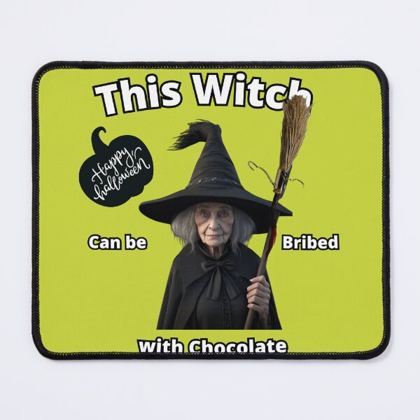 Item preview, this Witch can be bribed with chocolate designed and sold by PiotrRoguski.