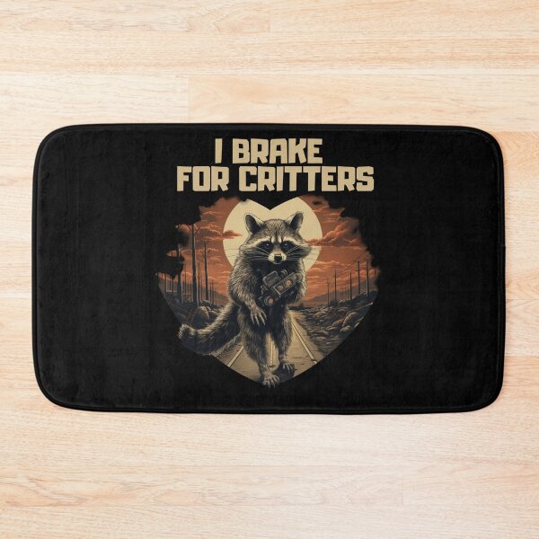 Item preview, I Brake For Critters Cute Gifts For Drivers designed and sold by Chmielayka.