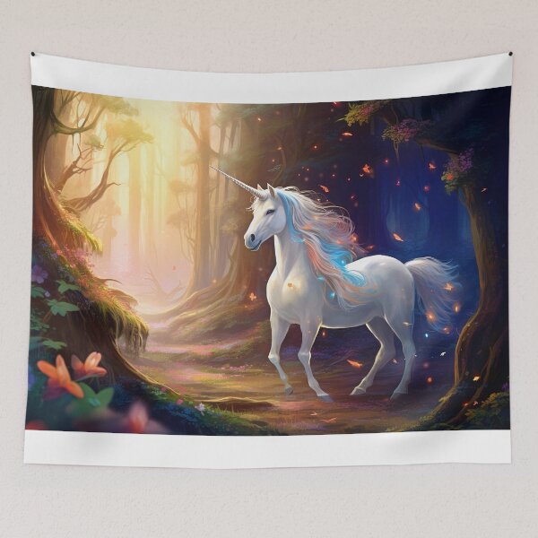 Item preview, Whispers of Magic: Unicorn in the Enchanted Forest designed and sold by EscapeWithMe.