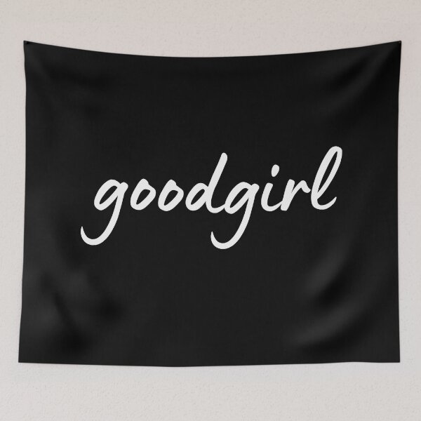 Item preview, Good Girl White Cursive Minimalist designed and sold by mariejosee22.