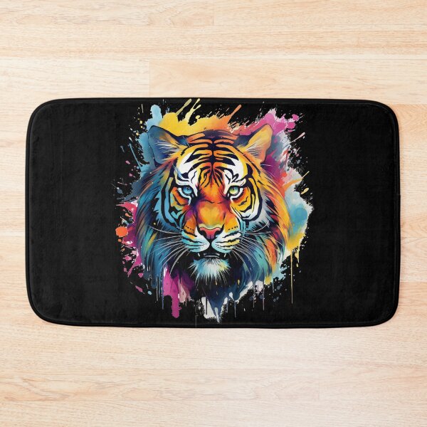 Item preview, Tiger Watercolour Splash designed and sold by Nioon.
