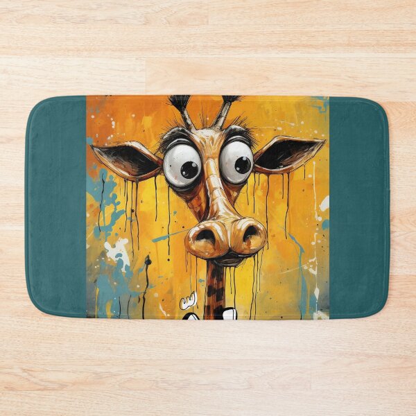 Item preview, بالعربي معلش زرافة مضحكة عبارات اقوال- Funny Giraffe Arabic Comic Slang Words Pop Art AI Generated designed and sold by FUNqoosh.