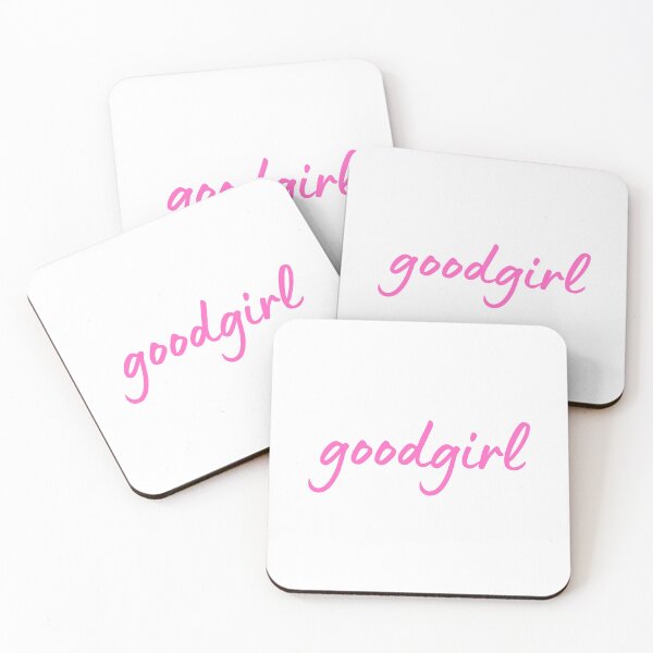 Item preview, Good Girl Pink Cursive Minimalist designed and sold by mariejosee22.