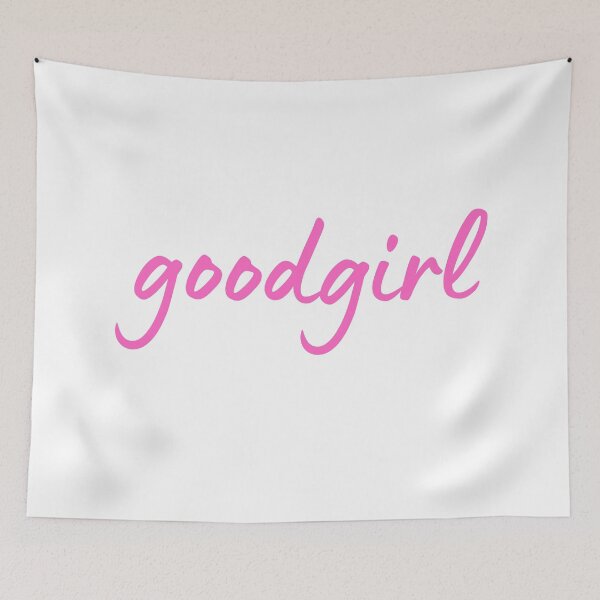 Item preview, Good Girl Pink Cursive Minimalist designed and sold by mariejosee22.