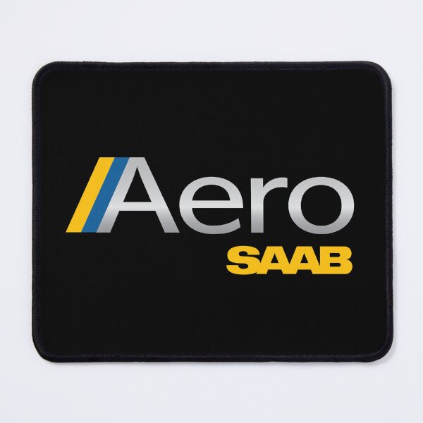 Item preview, SAAB Turbo retro badge Sweden stripes designed and sold by blackdogshop.