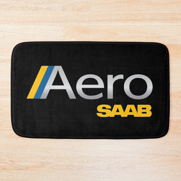 Item preview, SAAB Turbo retro badge Sweden stripes designed and sold by blackdogshop.