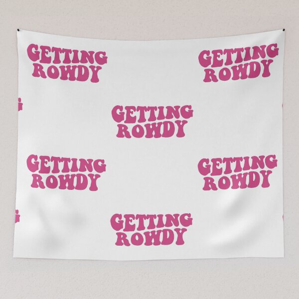 Item preview, Dark Pink Getting Rowdy designed and sold by retrorangerr.