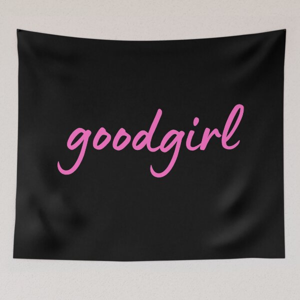 Item preview, Good Girl Pink Cursive Minimalist designed and sold by mariejosee22.