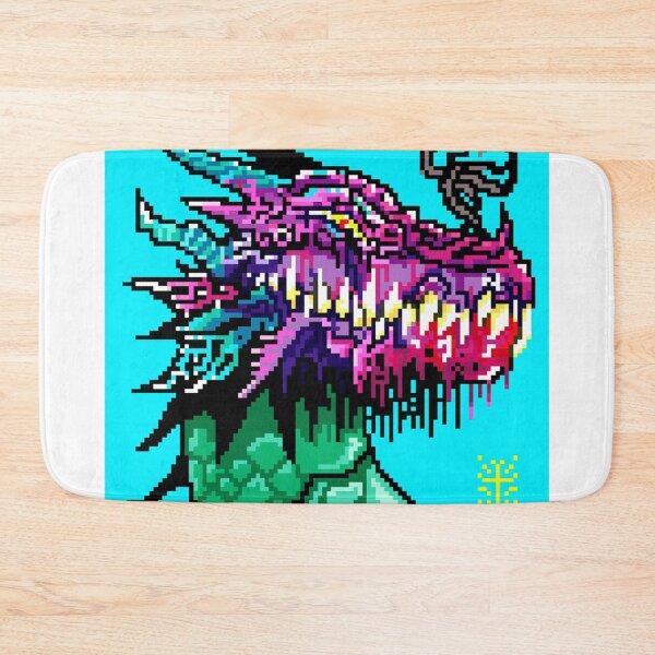 Item preview, Pixel Art Dragon Kawaii Preppy Cyberpunk designed and sold by Inkhov Art.