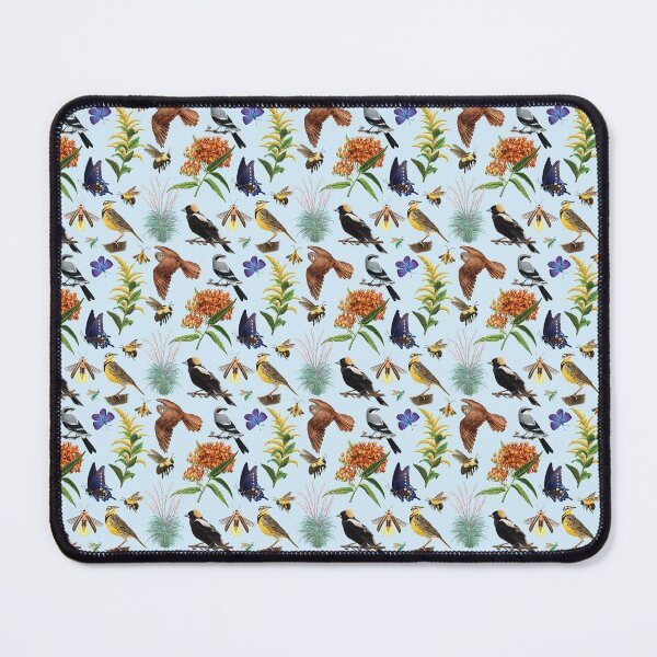 Item preview, Native Grassland Species, Birds, Pollinator Insects, Grasses and Flowers - LIGHT designed and sold by Nick Garnhart.