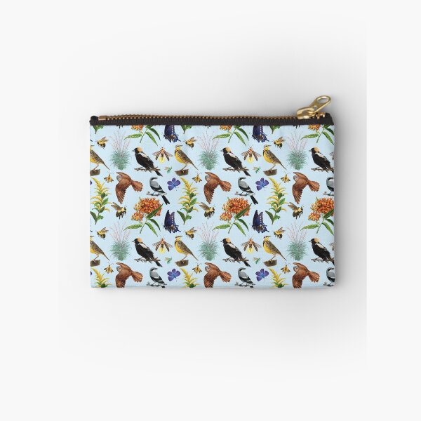 Item preview, Native Grassland Species, Birds, Pollinator Insects, Grasses and Flowers - LIGHT designed and sold by Nick Garnhart.