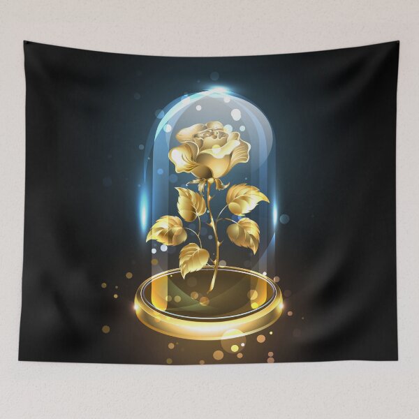 Item preview, Gold Rose under a Glass Dome designed and sold by Blackmoon9.