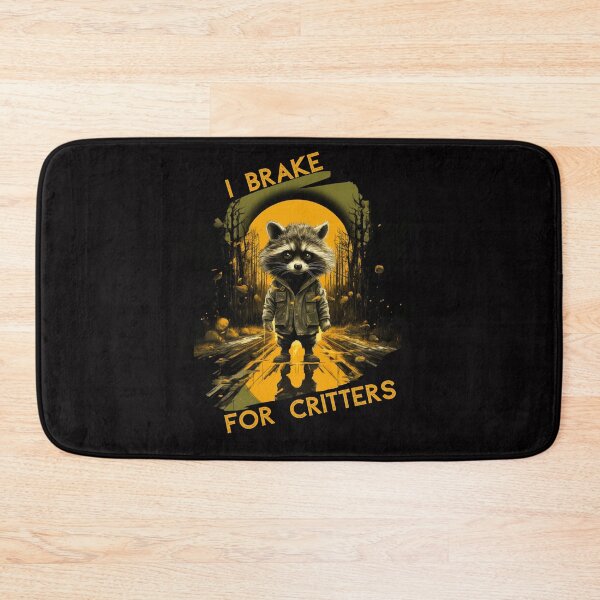 Item preview, I Brake For Critters Cute Gifts For Drivers designed and sold by Chmielayka.