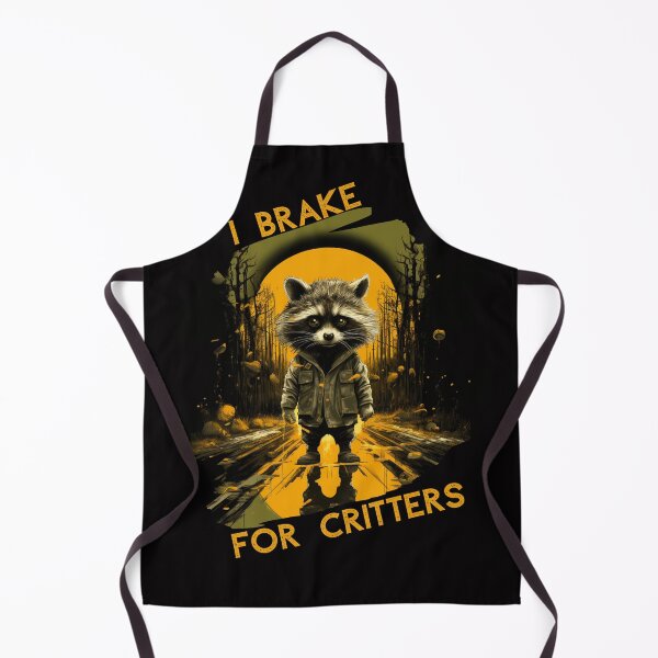 Item preview, I Brake For Critters Cute Gifts For Drivers designed and sold by Chmielayka.