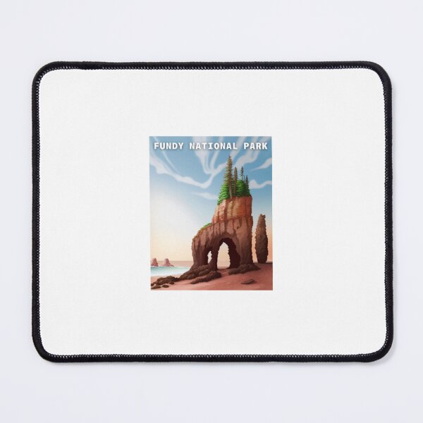 Artikelvorschau, Illustration des Fundy-Nationalparks entworfen und verkauft von kbracey-meraki.