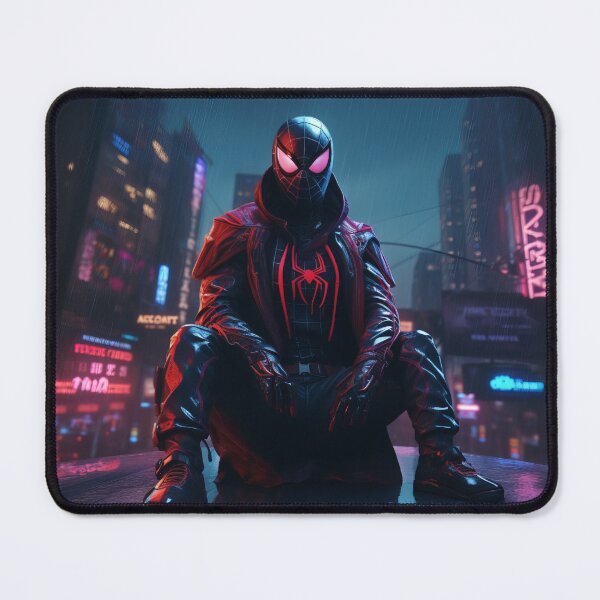 Item preview, Spiderman in a Cyberpunk City designed and sold by Theayll.