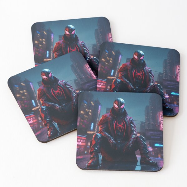 Item preview, Spiderman in a Cyberpunk City designed and sold by Theayll.