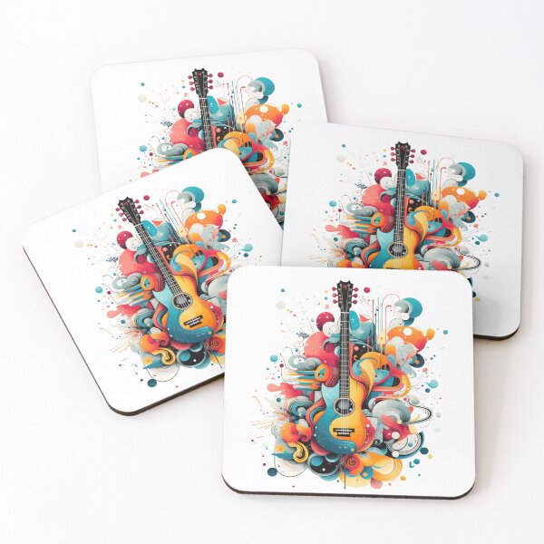 Item preview, Classic Acoustic Guitar Abstract  designed and sold by ArtFromBeyond.