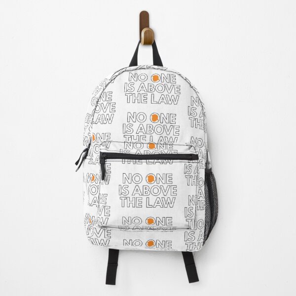 Item preview, No one is above the law outline designed and sold by Politics-Corner.