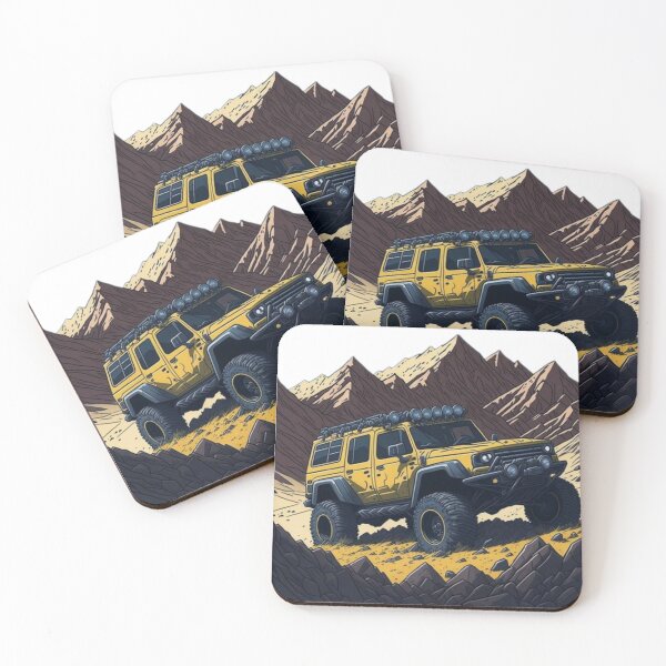 Item preview, Mastering Nature: Off-Road Car Illustration designed and sold by ProductArtistry.
