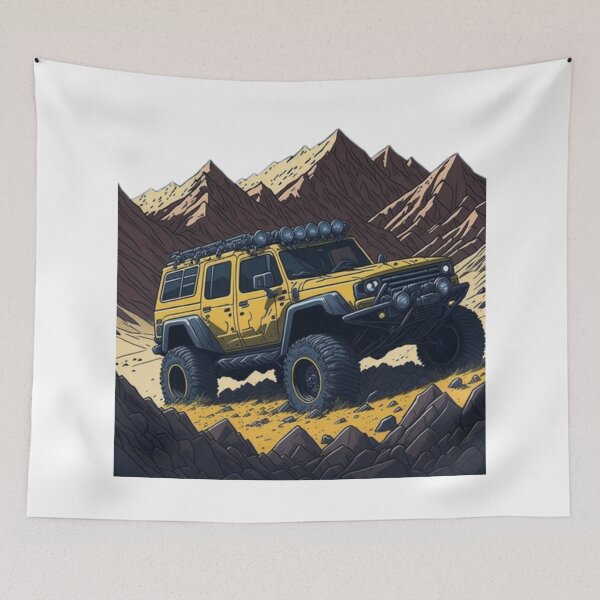 Item preview, Mastering Nature: Off-Road Car Illustration designed and sold by ProductArtistry.
