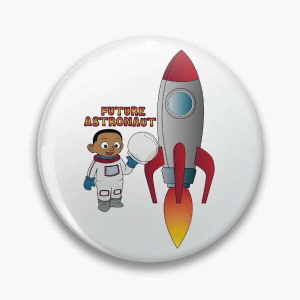 Item preview, 'Future Astronaut' with Rocket (Shaved head) designed and sold by ThingsByNin.