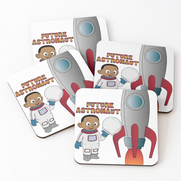 Item preview, 'Future Astronaut' with Rocket (Shaved head) designed and sold by ThingsByNin.