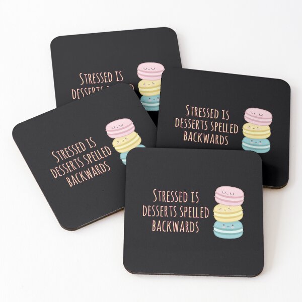 Item preview, stressed is desserts spelled backwards 	 	 designed and sold by qtwddjddce76.