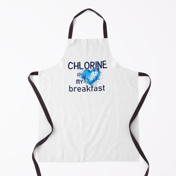 Item preview, Chlorine Breakfast: A Blue Aquarelle Heartbeat designed and sold by EmeraldeaArt.