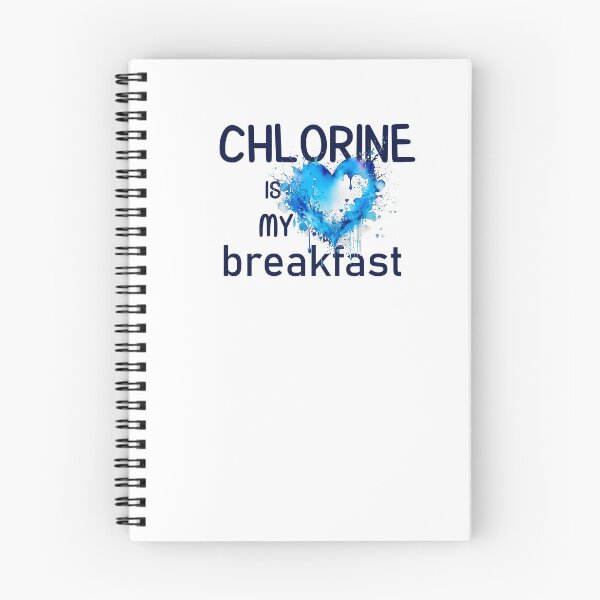 Item preview, Chlorine Breakfast: A Blue Aquarelle Heartbeat designed and sold by EmeraldeaArt.