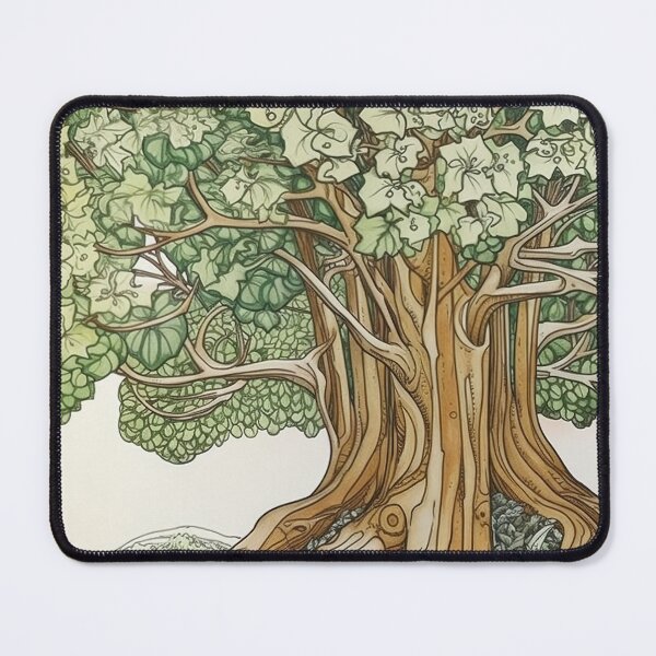 Item preview, Catalpa tree drawing designed and sold by ComicsFactory.