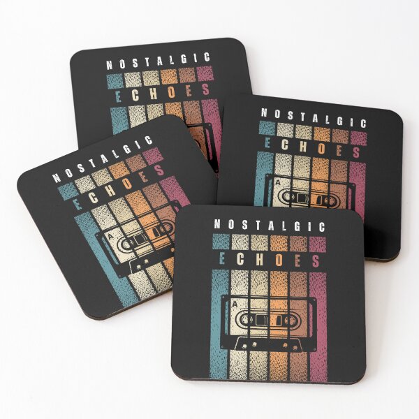 Item preview, Retro cassette Nostalgic echoes designed and sold by GediaPrints.