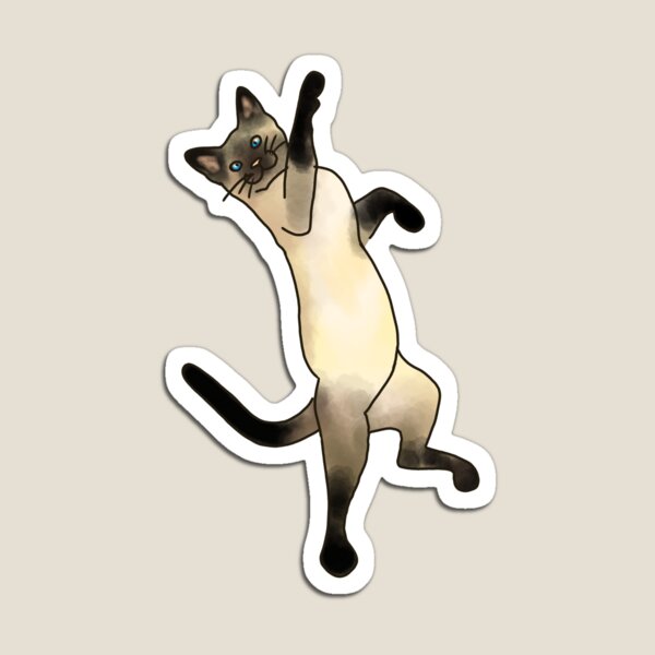 Item preview, Siamese cat designed and sold by soyentudelirio.