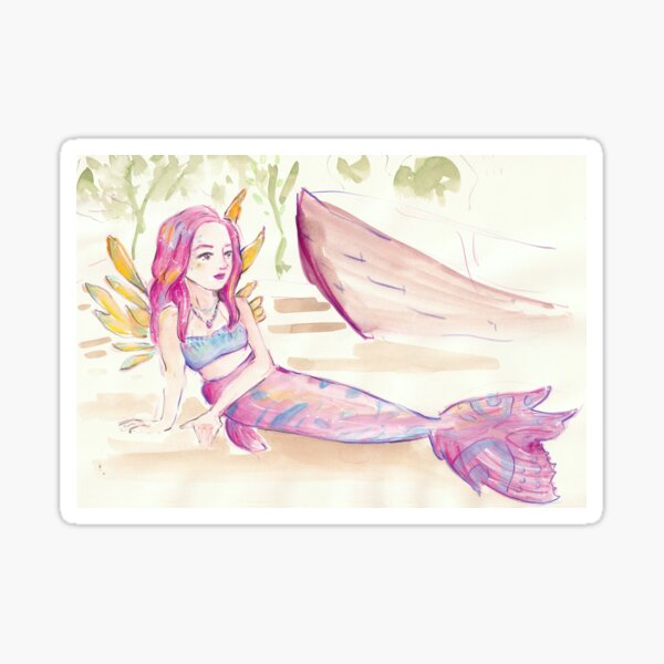 sirène fée Sticker