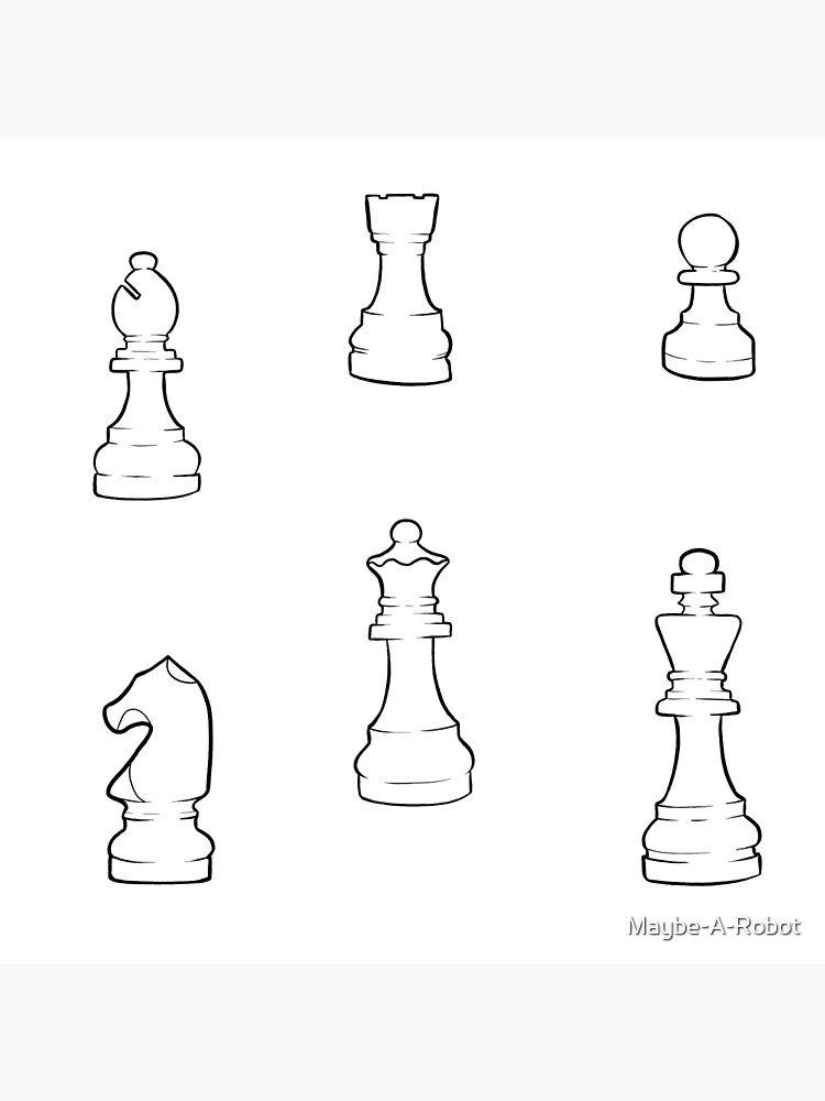 How to Draw a Chess Piece 