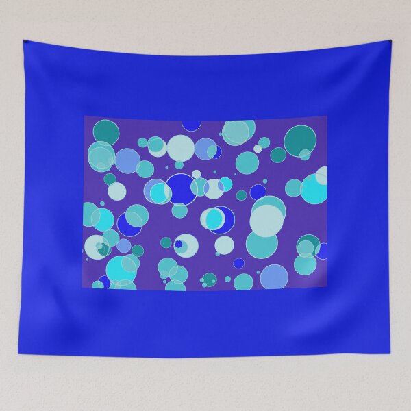 Item preview, Blue bubbles designed and sold by AlexDakova.