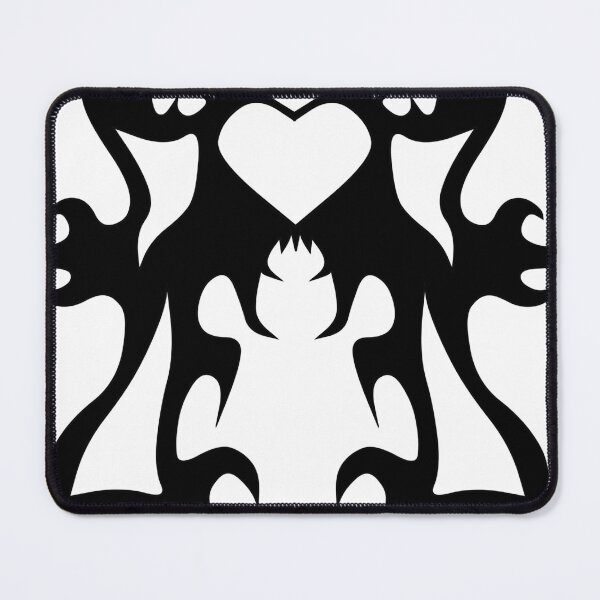 Item preview, black and white heart designed and sold by SonSusanArt.