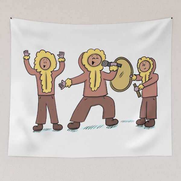 Item preview, Joyful Inuit Song and Dance designed and sold by blue-planet-art.