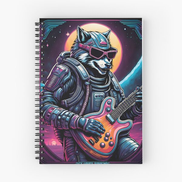 Item preview, SYNTHWAVE WOLF designed and sold by Association AREMIS DEFENSE FORCE.